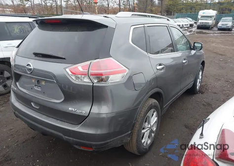 2015 Nissan Rogue Sv из США, поврежденный, VIN 5N1AT2MV5FC782795